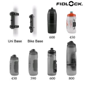 Fidlock Twist Bottle Series With Magnetic Base and Bottle Holder for Bicycle